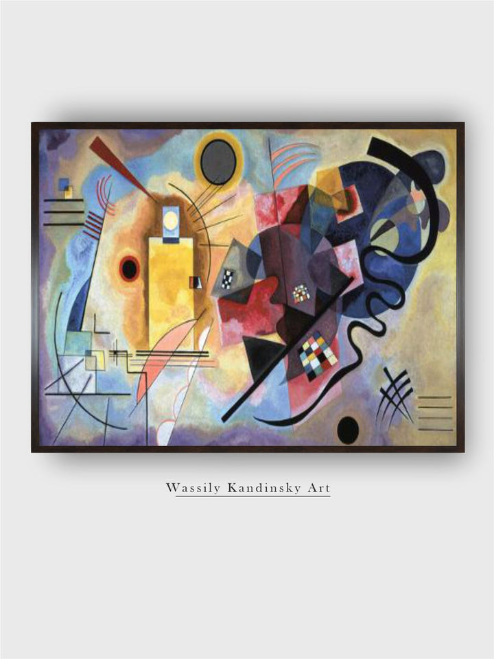 Yellow, Red, Blue, 1925 by Wassily Kandinsky