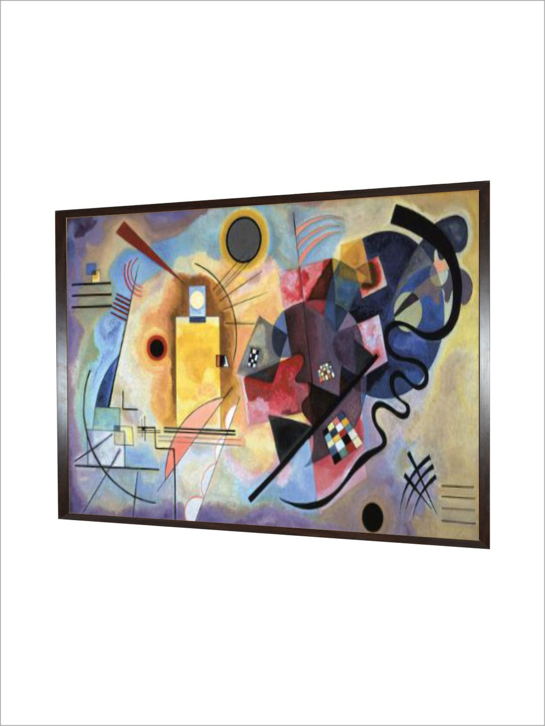 Yellow, Red, Blue, 1925 by Wassily Kandinsky