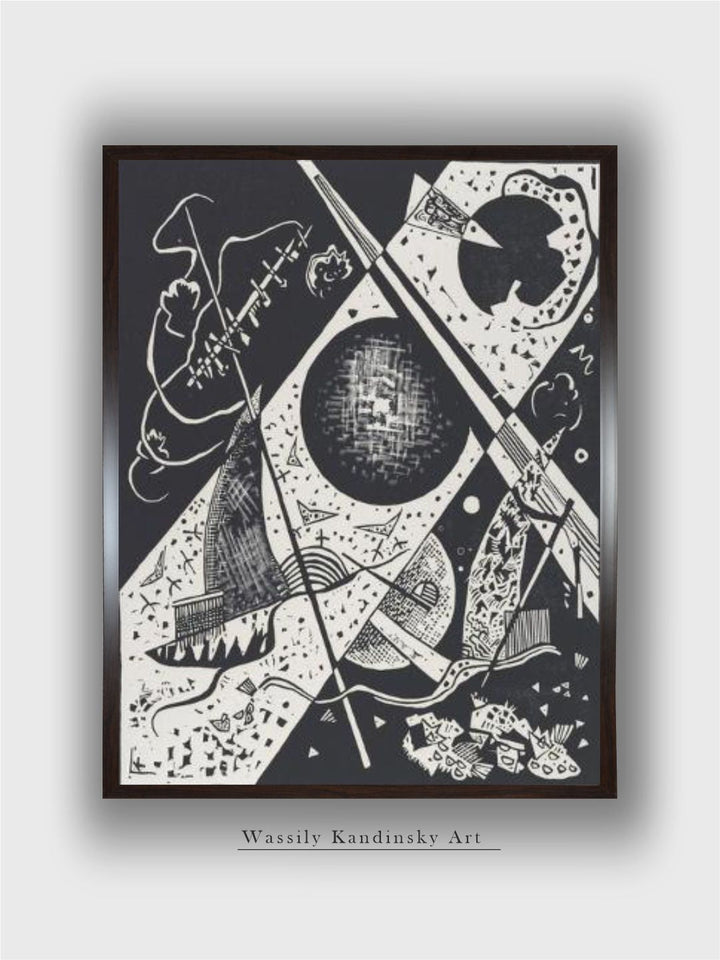 Kleine Welten VI (Small Worlds Vi), 1922 (Woodcut) by Wassily Kandinsky