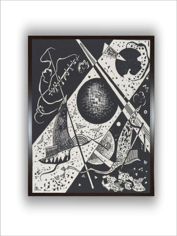 Kleine Welten VI (Small Worlds Vi), 1922 (Woodcut) by Wassily Kandinsky