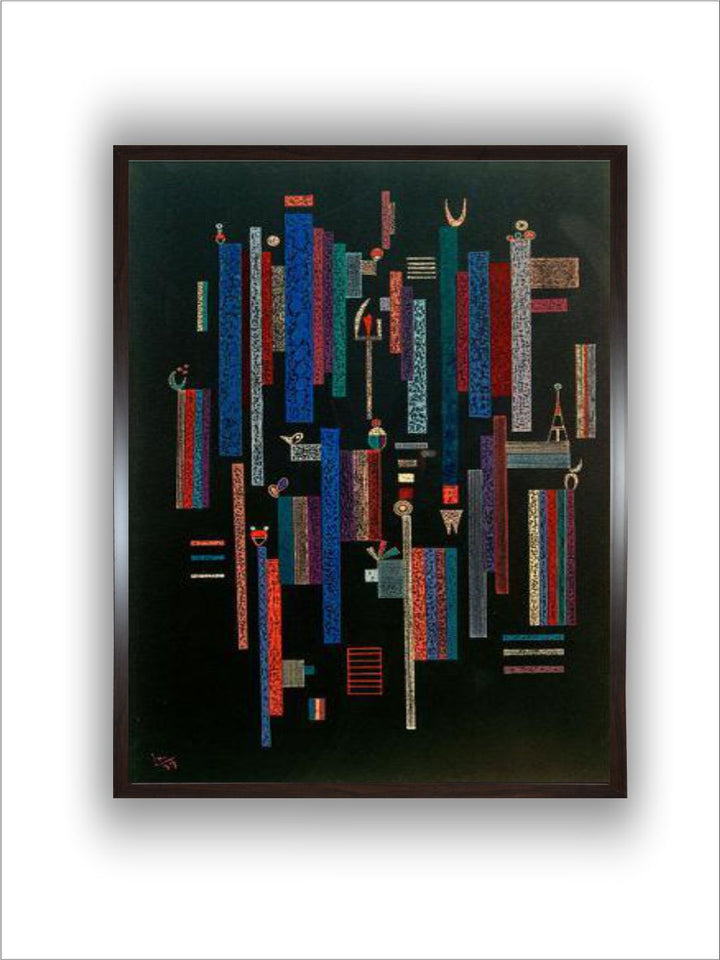 Jeu des Verticales, 1939 by Wassily Kandinsky