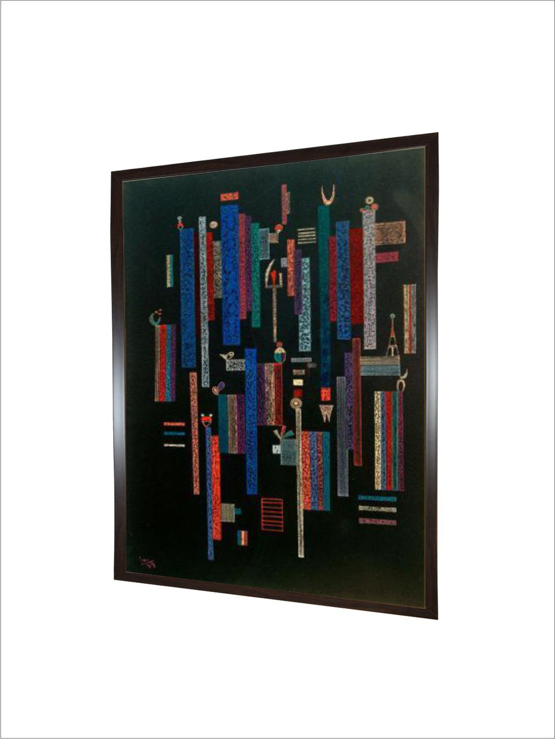 Jeu des Verticales, 1939 by Wassily Kandinsky