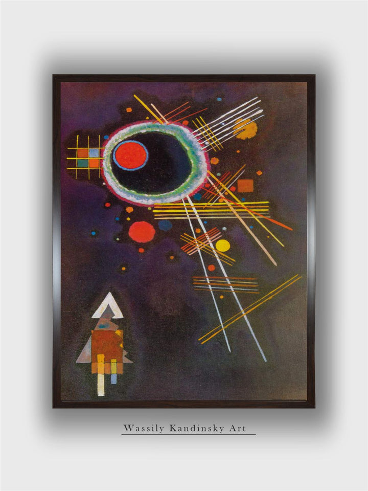 Strahlenlinien by Wassily Kandinsky