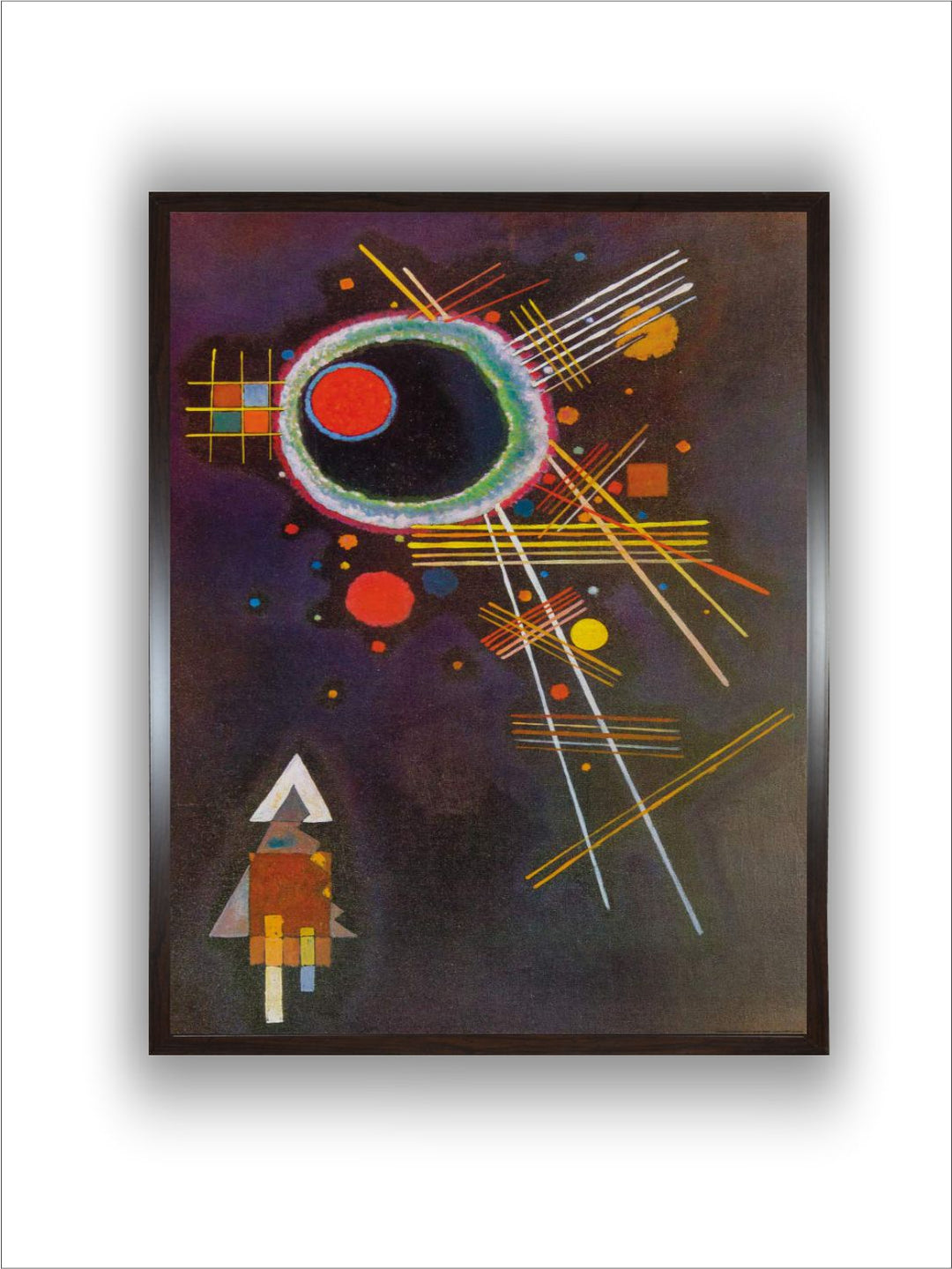 Strahlenlinien by Wassily Kandinsky