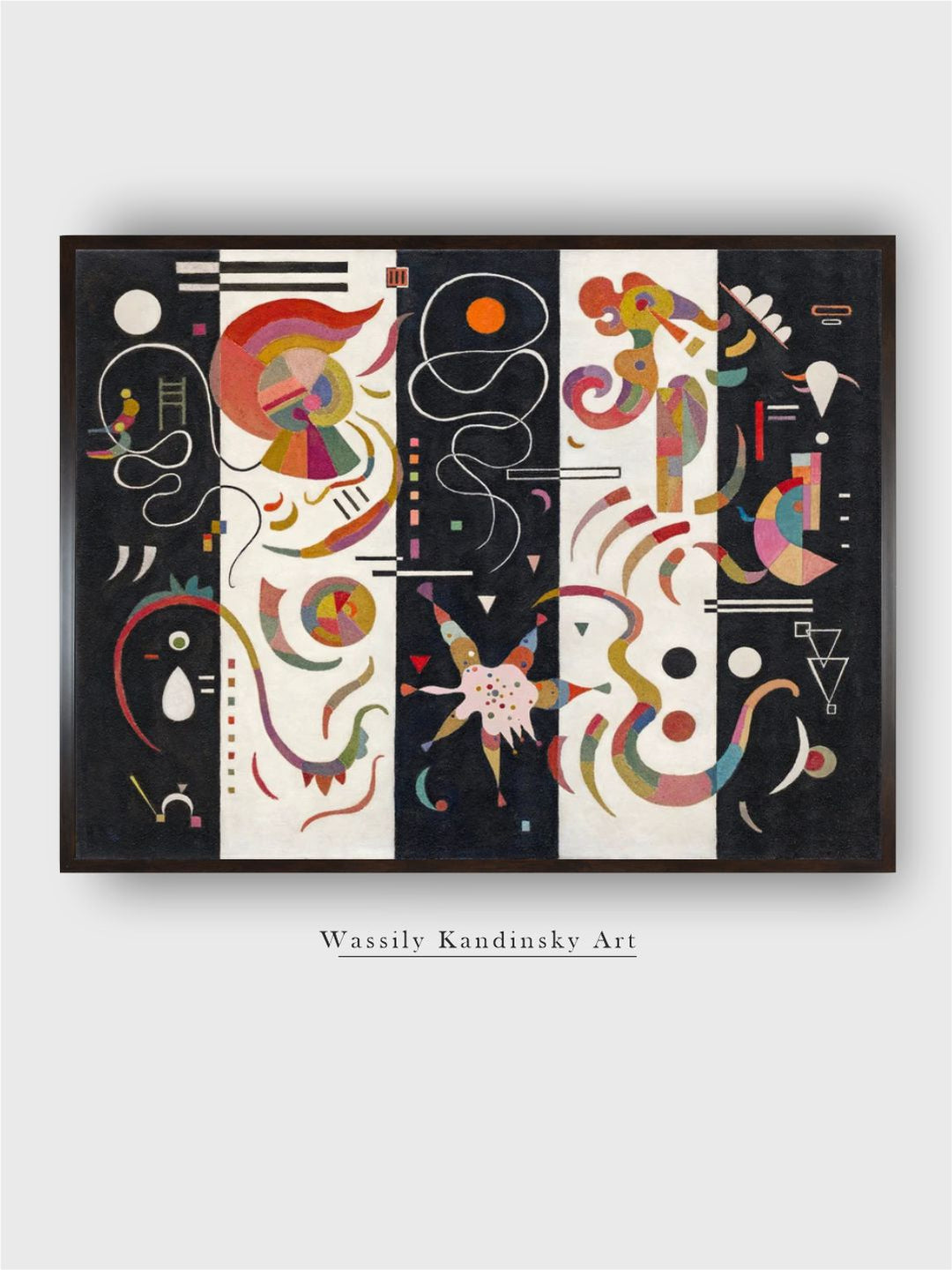 Striped (Raye) by Wassily Kandinsky