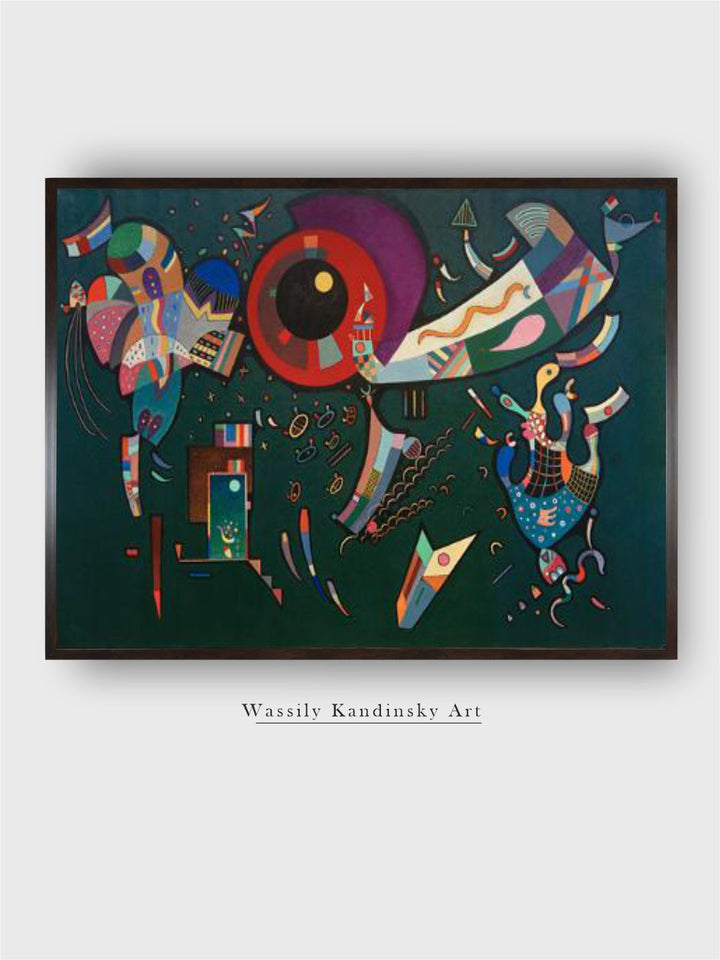 Around the Circle, 1940 by Wassily Kandinsky