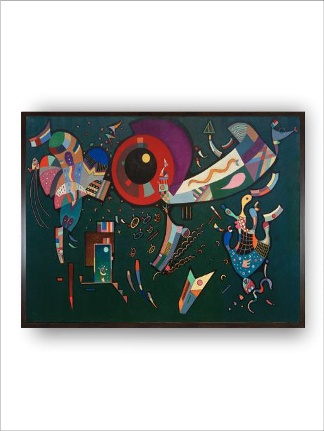 Around the Circle, 1940 by Wassily Kandinsky