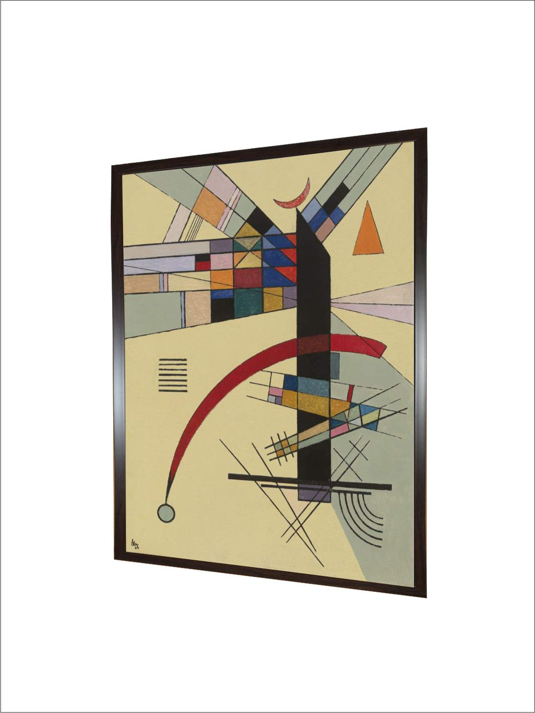 Small Yellow, 1926 by Wassily Kandinsky
