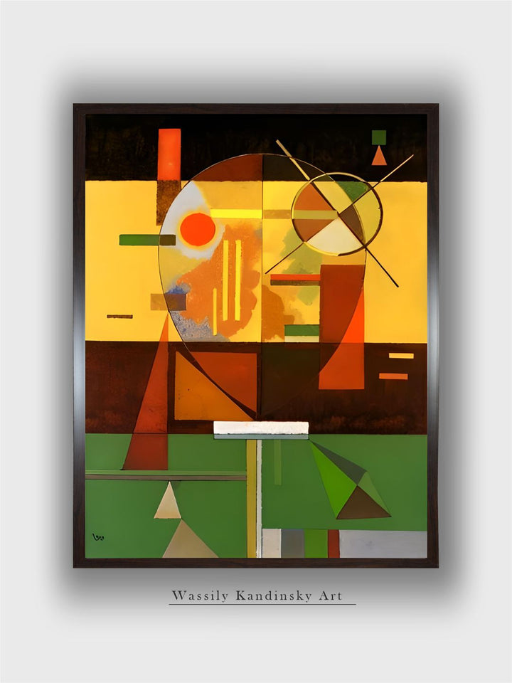 Zersetzte Spannung by Wassily Kandinsky
