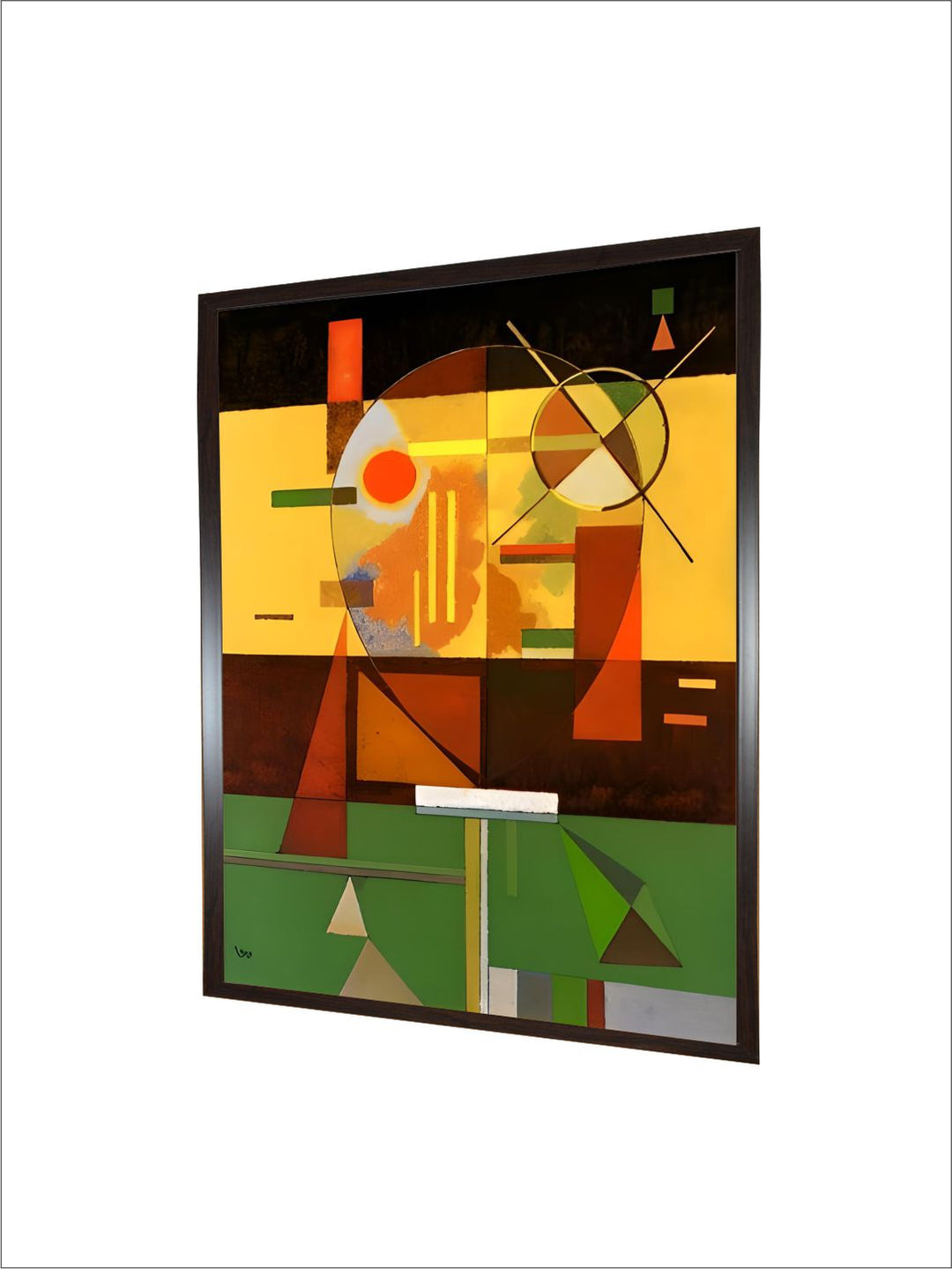 Zersetzte Spannung by Wassily Kandinsky