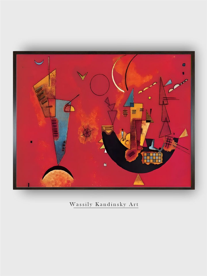 Mit und Gegen by Wassily Kandinsky