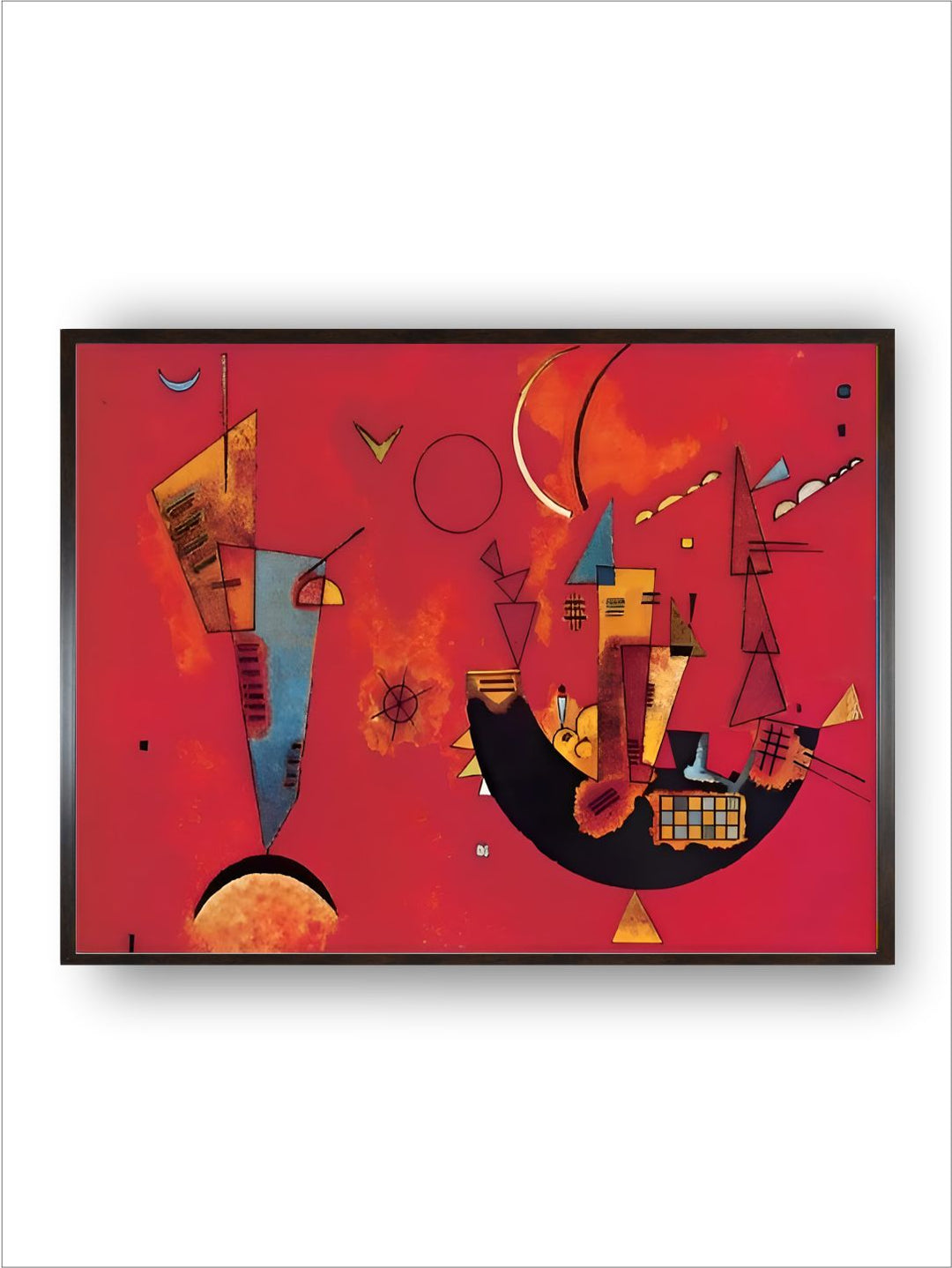 Mit und Gegen by Wassily Kandinsky