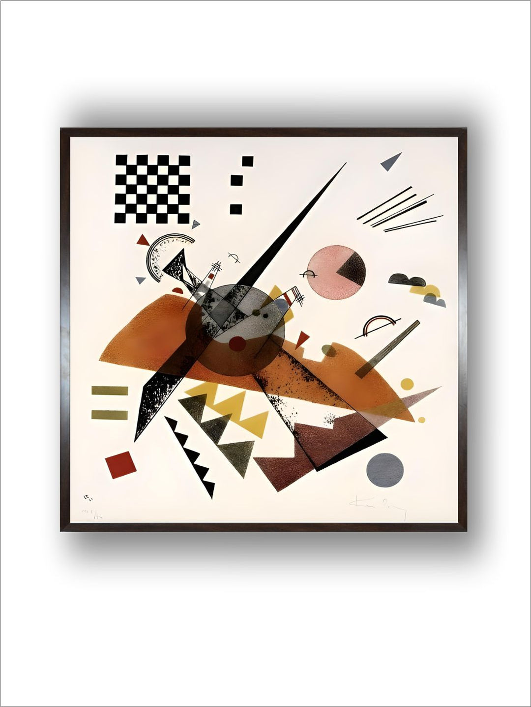 Orange by Wassily Kandinsky
