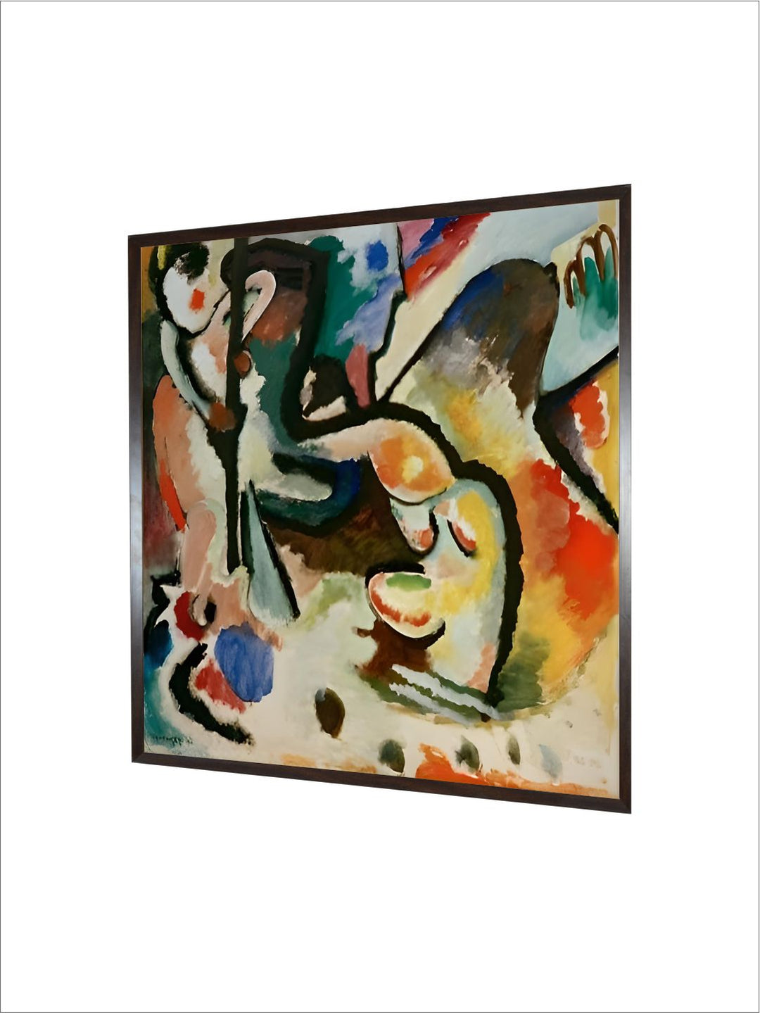 St George III, 1911 by Wassily Kandinsky