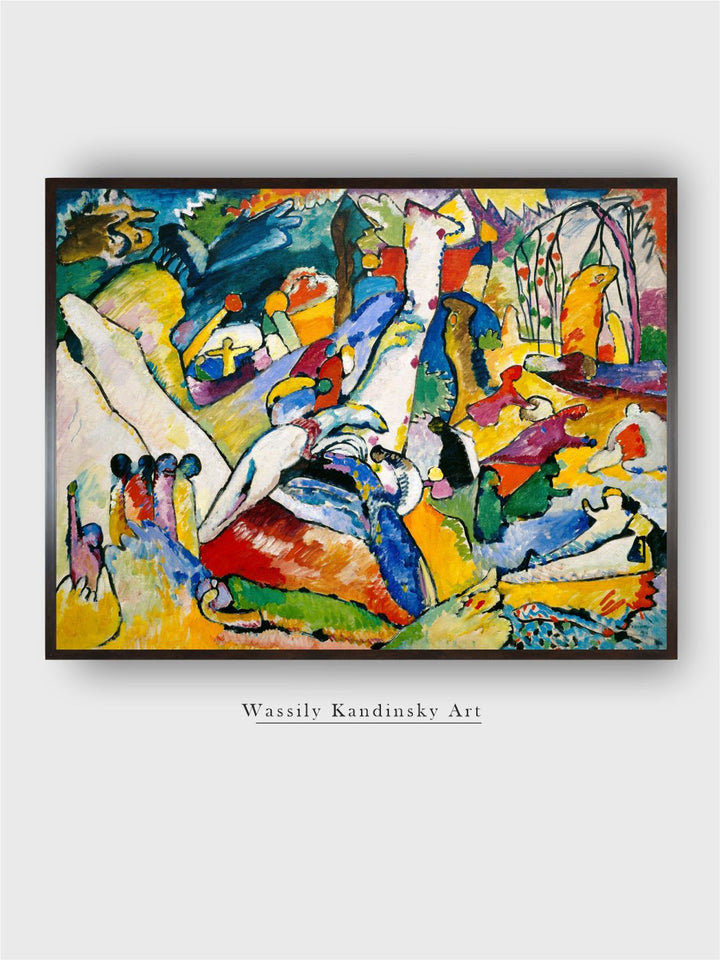 Composition II Sketch, 1910 by Wassily Kandinsky