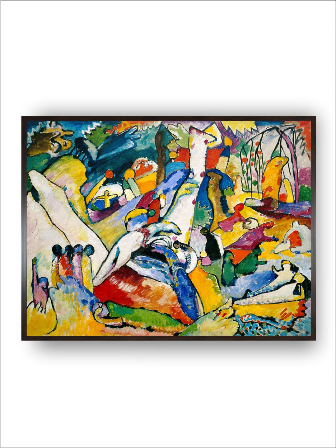 Composition II Sketch, 1910 by Wassily Kandinsky