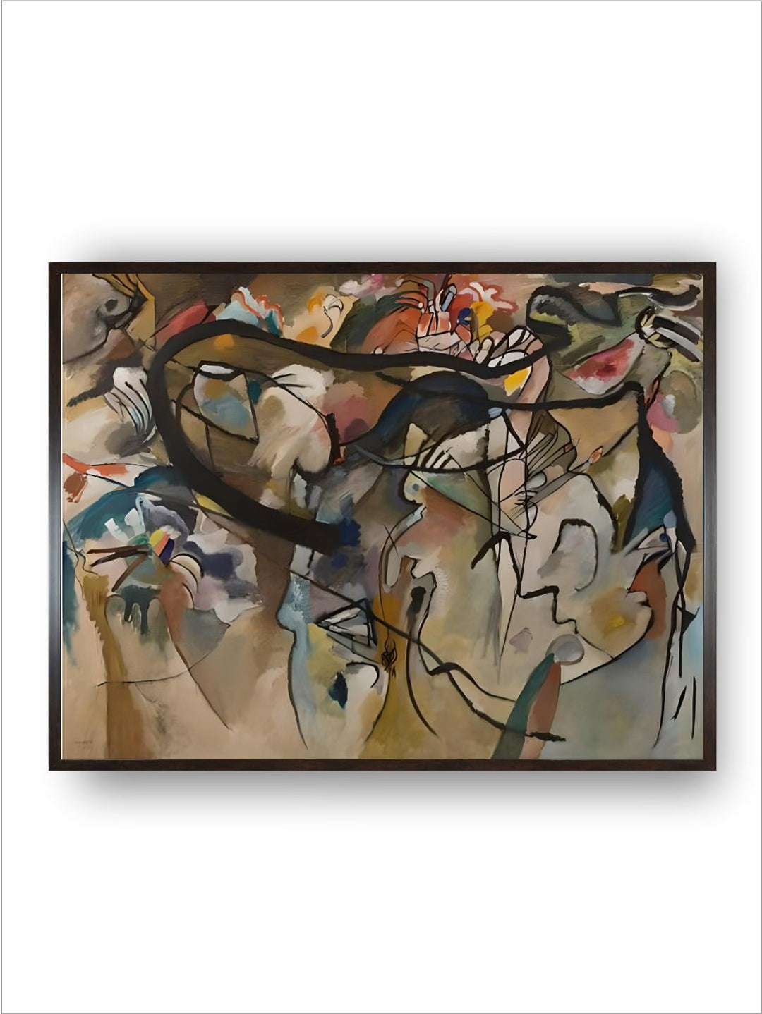 Composition V (1911) by Wassily Kandinsky