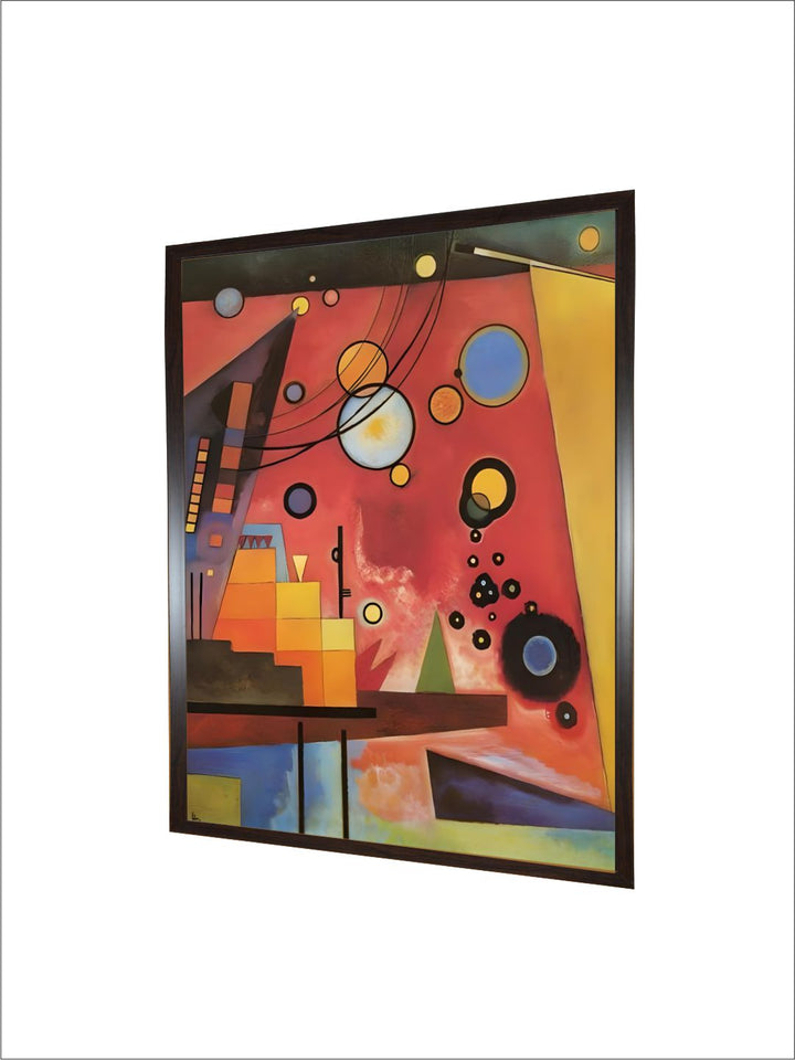 Heavy Red by Wassily Kandinsky