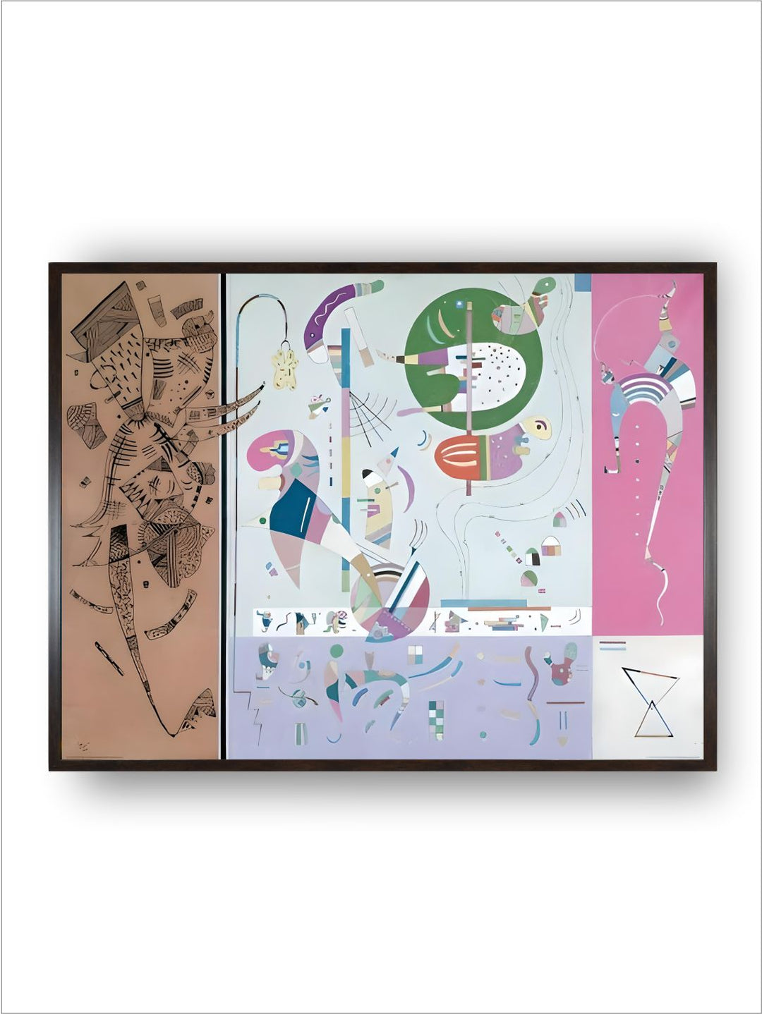 Parties diverses by Wassily Kandinsky