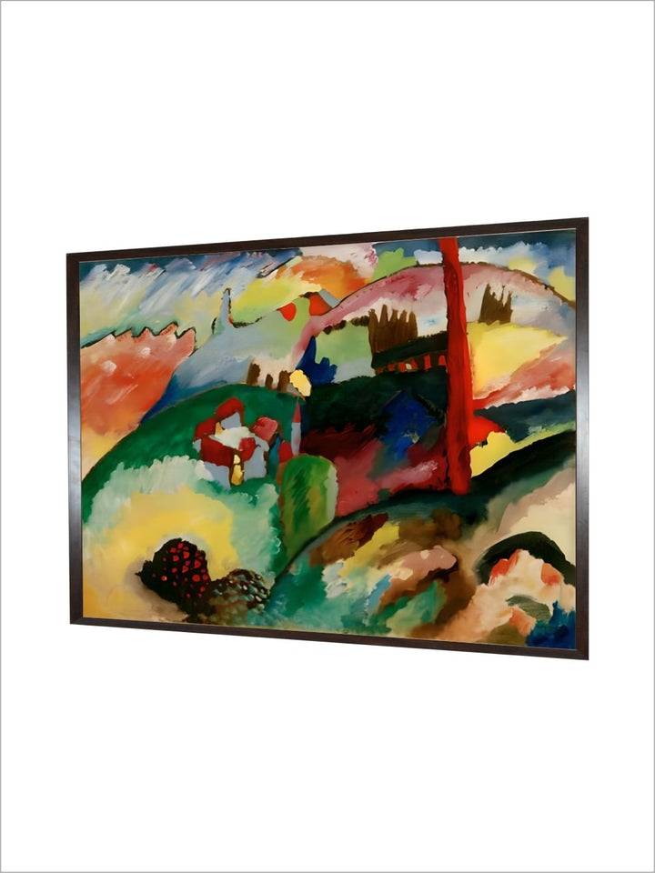 Landscape with Chimneys, 1910 by Wassily Kandinsky