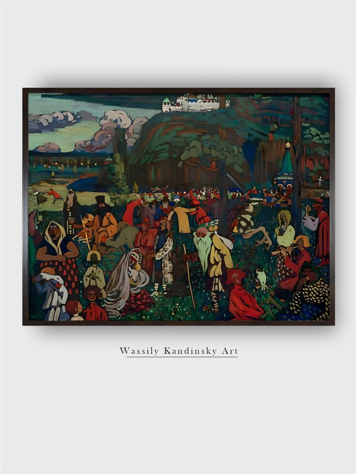 Colourful Life, 1907 by Wassily Kandinsky