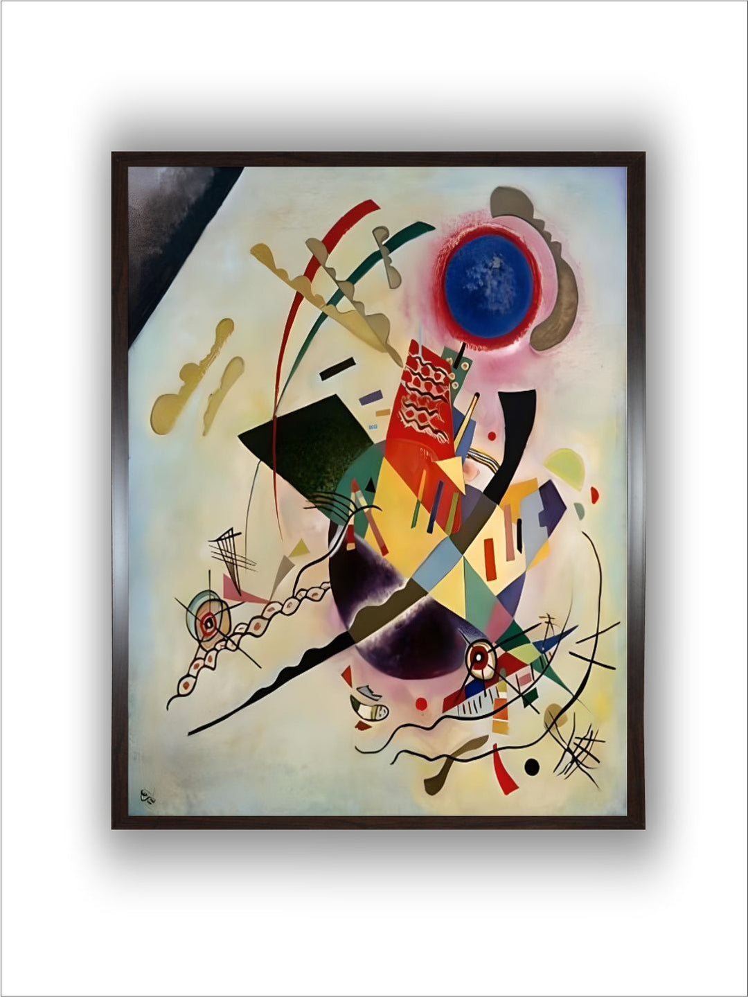 Blue Circle, 1922 by Wassily Kandinsky