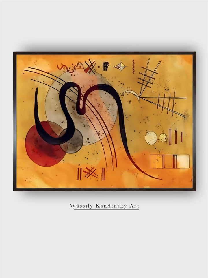 Launelinie by Wassily Kandinsky