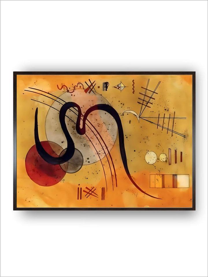 Launelinie by Wassily Kandinsky