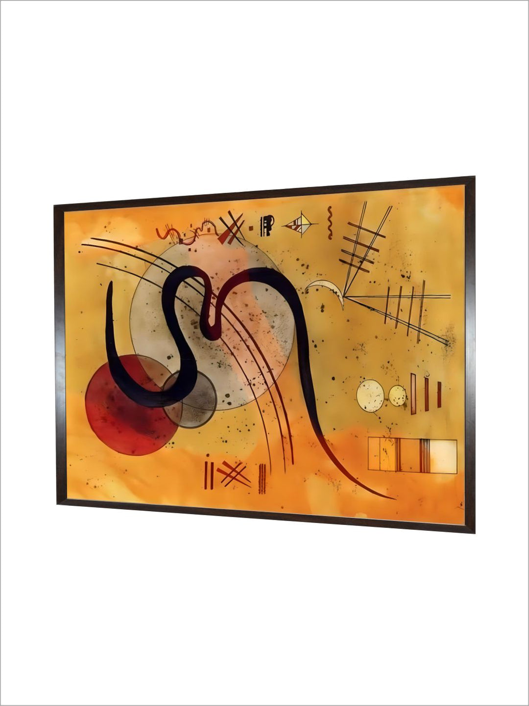 Launelinie by Wassily Kandinsky