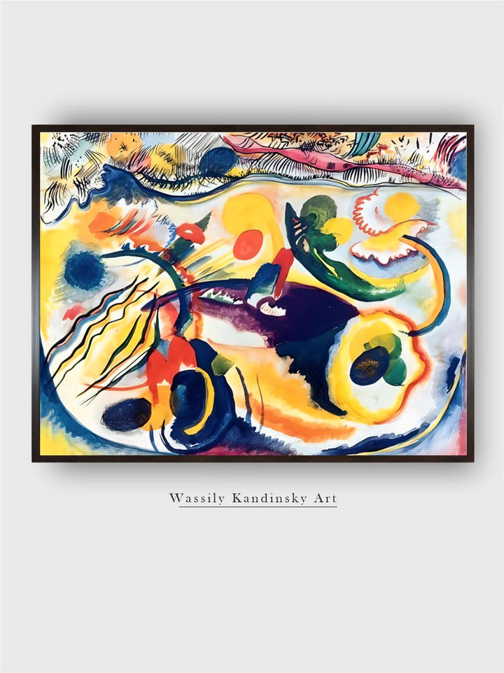On the Theme of the Last Judgement by Wassily Kandinsky