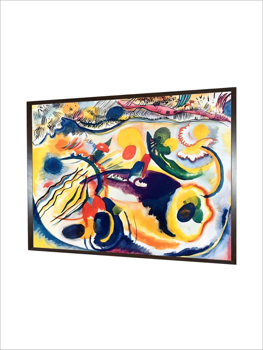 On the Theme of the Last Judgement by Wassily Kandinsky