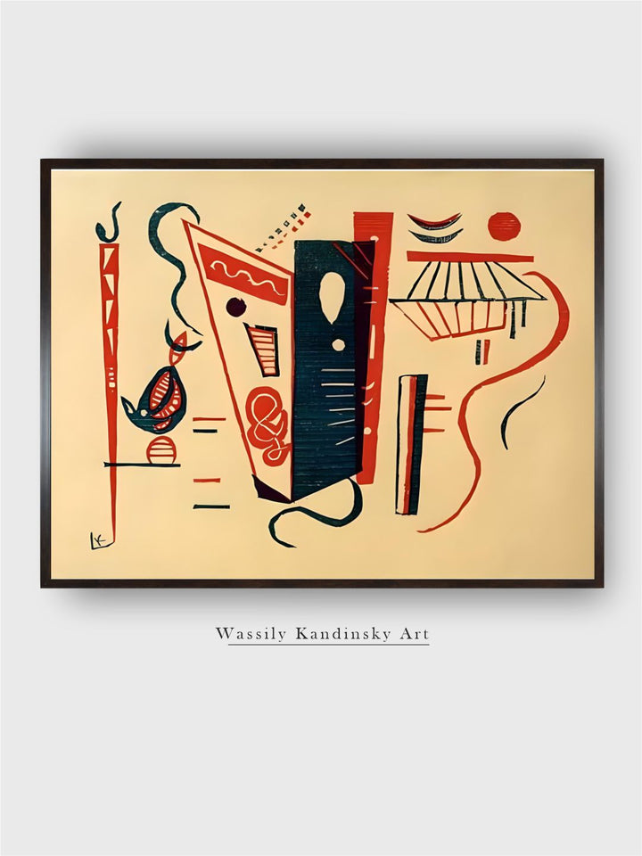 Woodcut for 20th Century, 1939 by Wassily Kandinsky