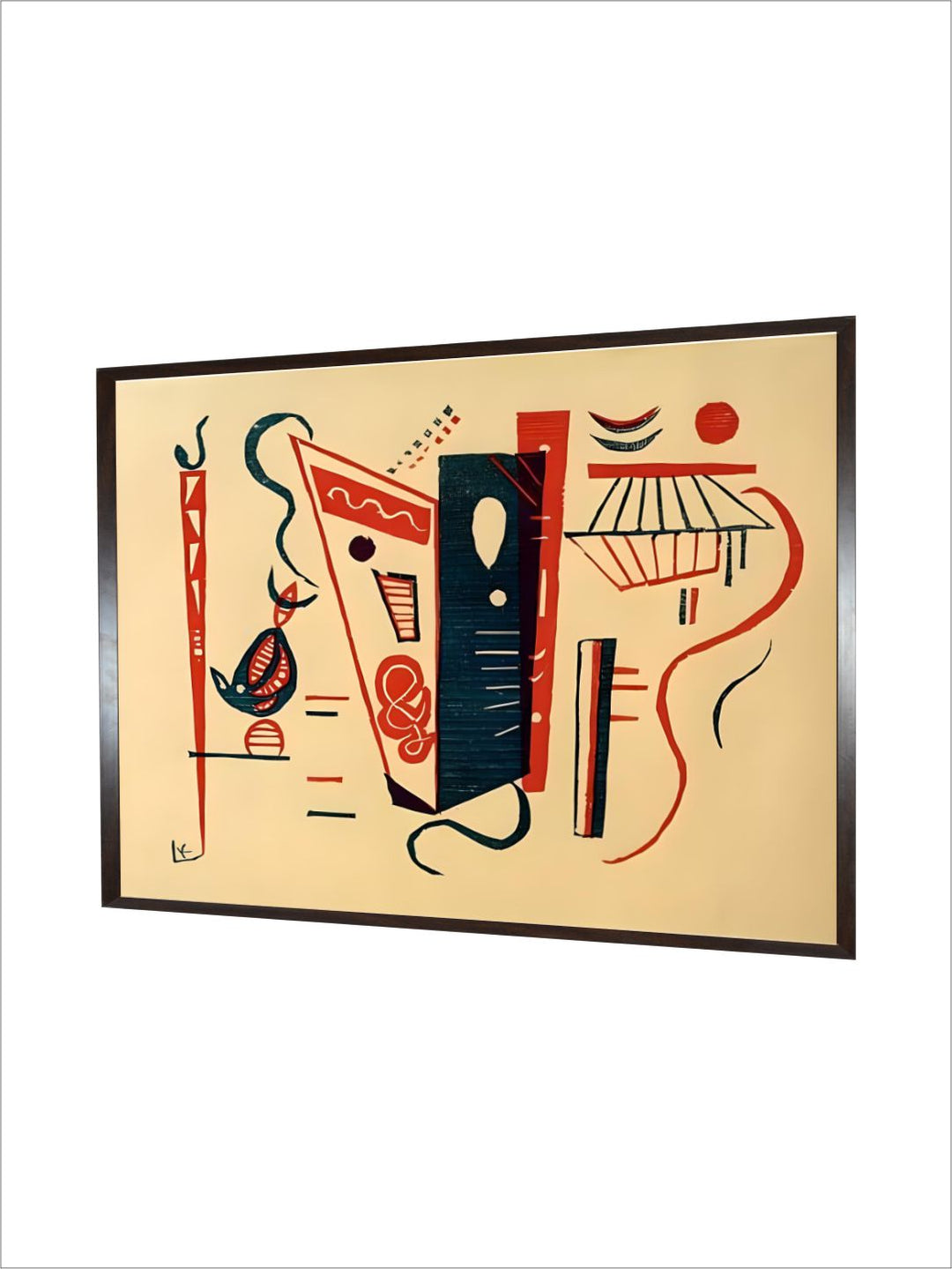 Woodcut for 20th Century, 1939 by Wassily Kandinsky