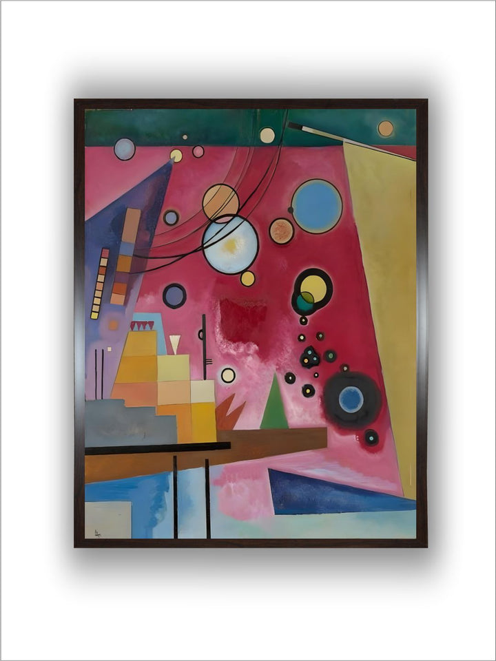 Heavy Red, 1924  by Wassily Kandinsky