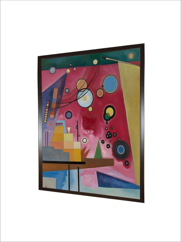 Heavy Red, 1924  by Wassily Kandinsky