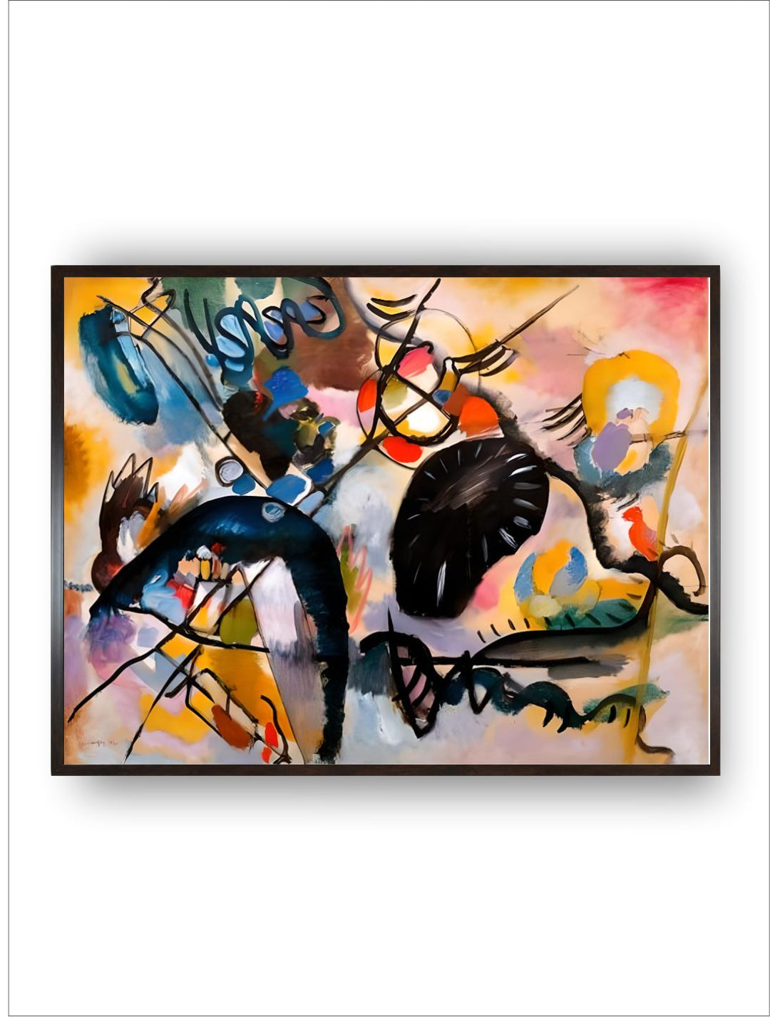 Black Patch, 1912 by Wassily Kandinsky