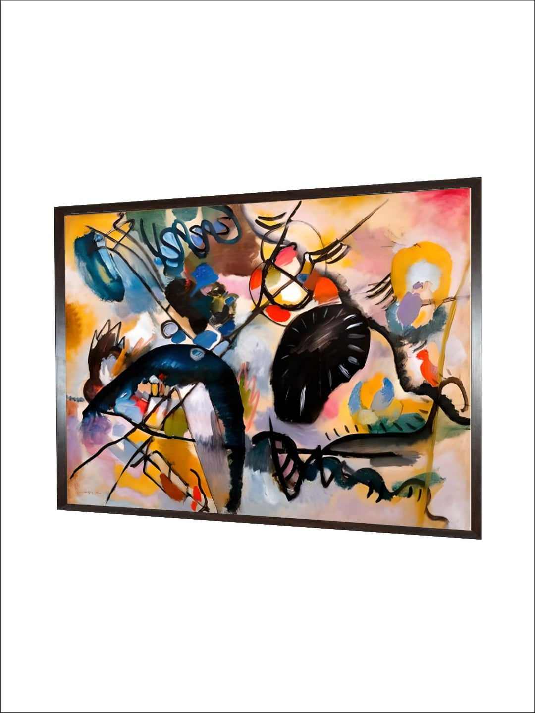 Black Patch, 1912 by Wassily Kandinsky