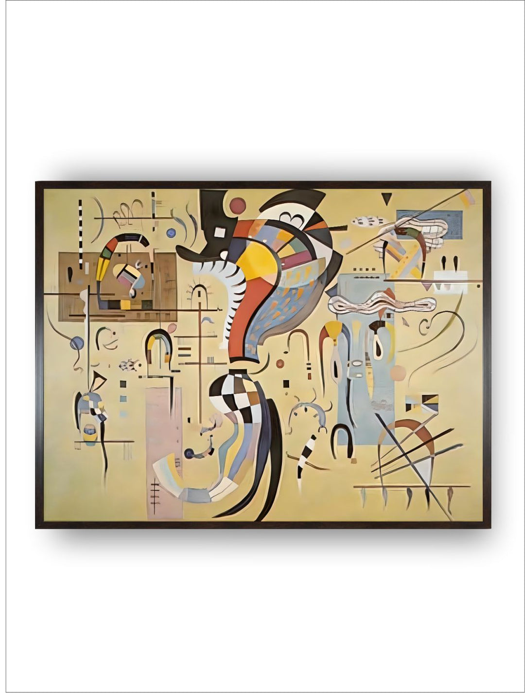 Milieu Accompagne by Wassily Kandinsky