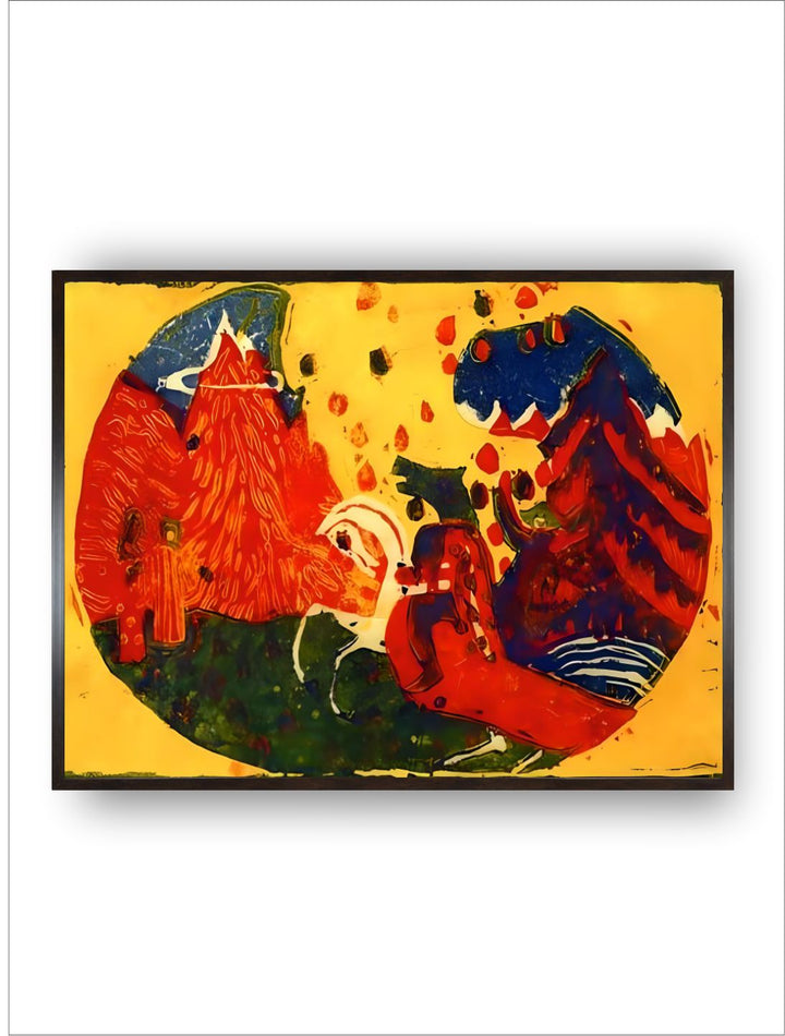 Mountains, 1911 by Wassily Kandinsky