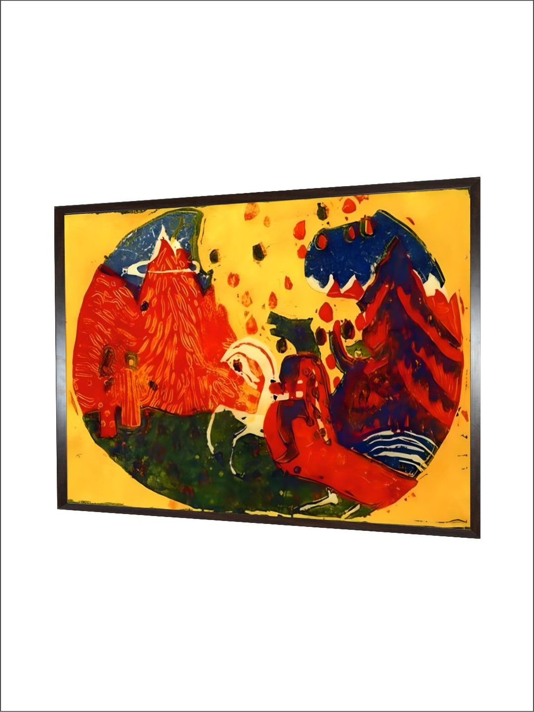 Mountains, 1911 by Wassily Kandinsky