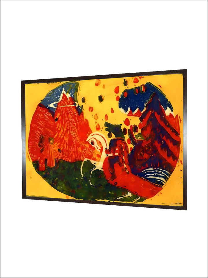 Mountains, 1911 by Wassily Kandinsky