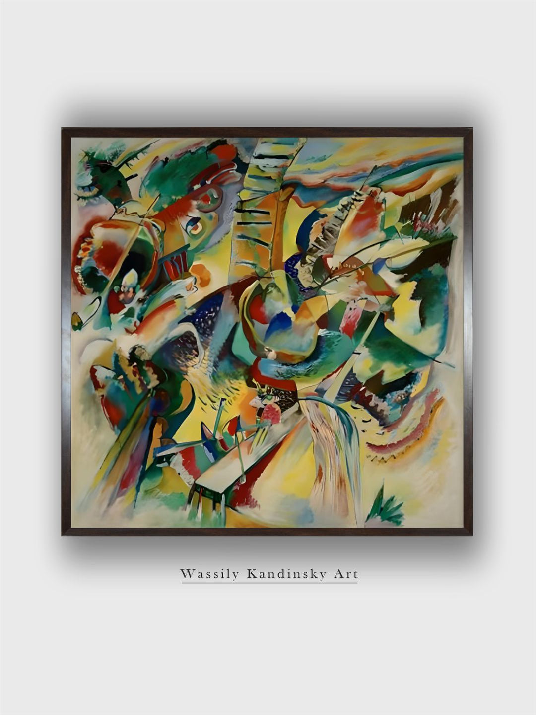 Improvisation Klamm, 1944 by Wassily Kandinsky