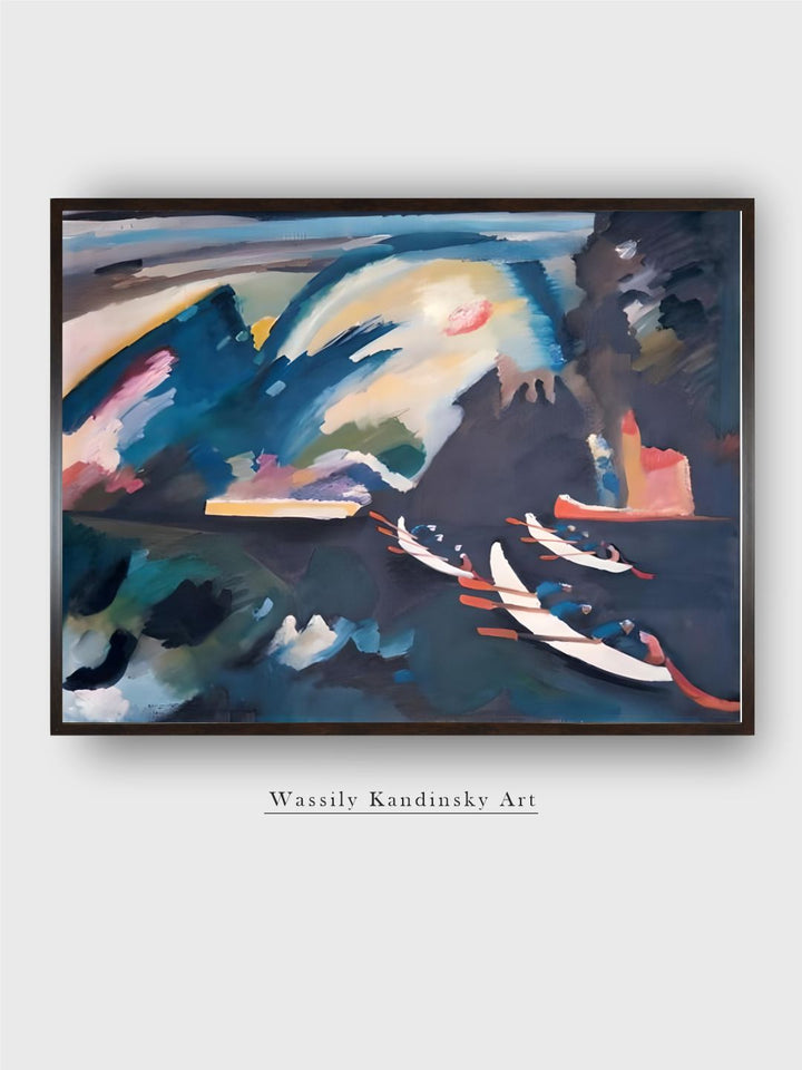 Lake, 1910 by Wassily Kandinsky