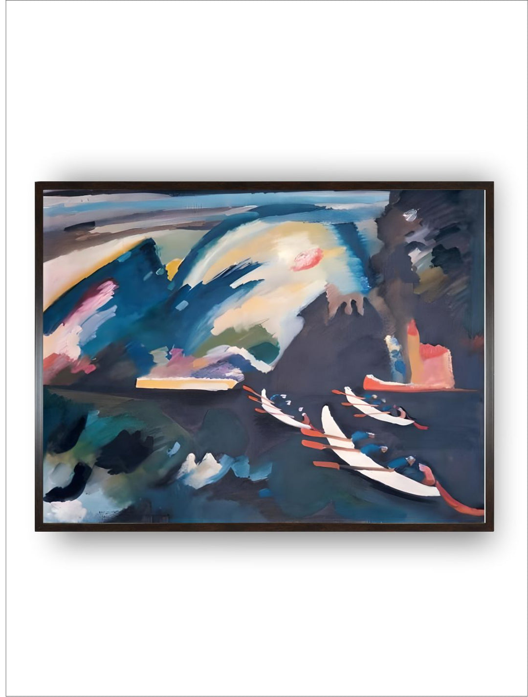 Lake, 1910 by Wassily Kandinsky
