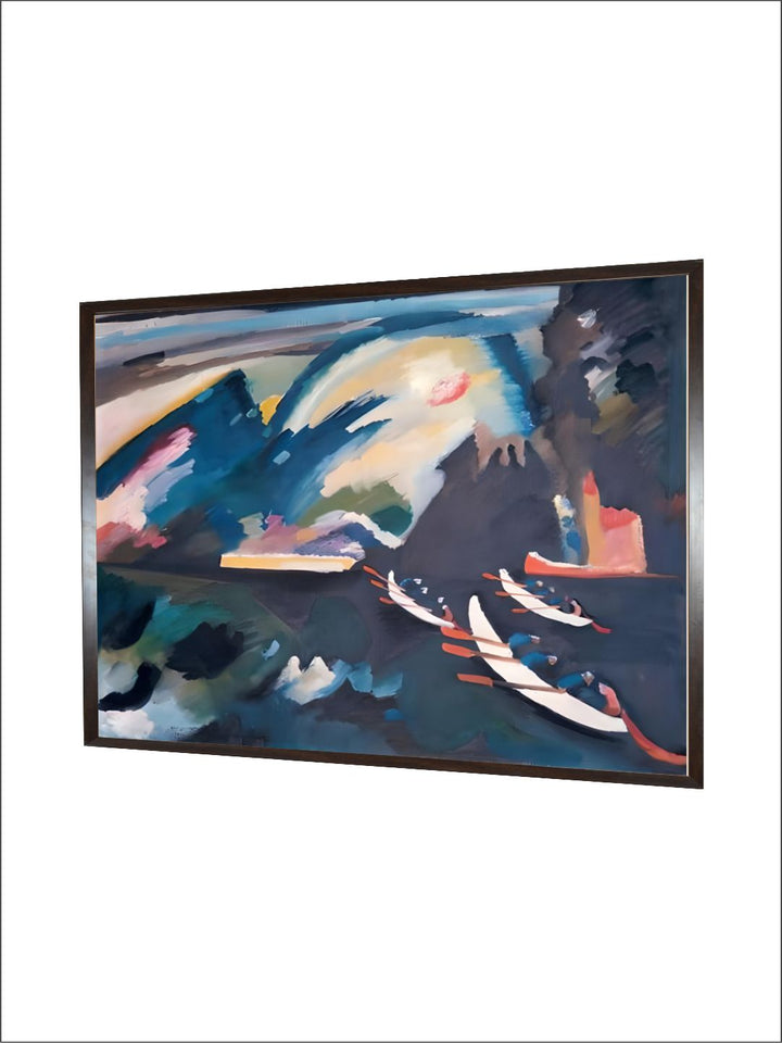 Lake, 1910 by Wassily Kandinsky