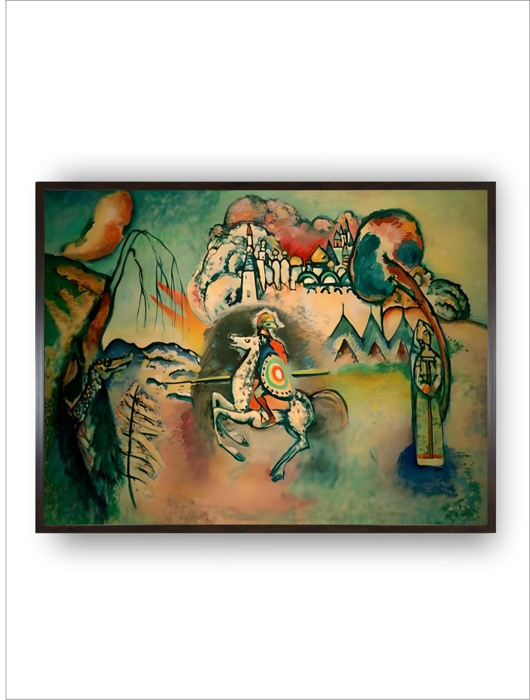 Rider, St George, 1915 by Wassily Kandinsky