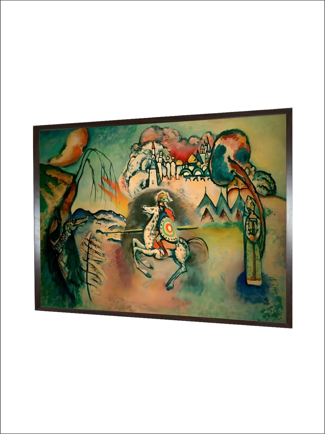 Rider, St George, 1915 by Wassily Kandinsky