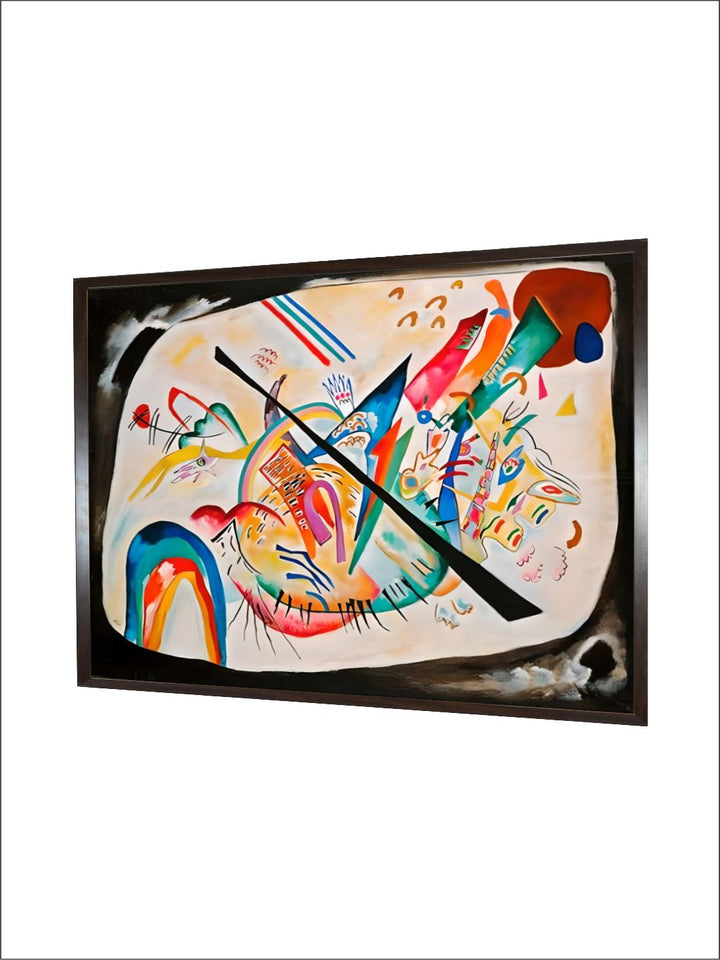 White Oval, 1919 by Wassily Kandinsky
