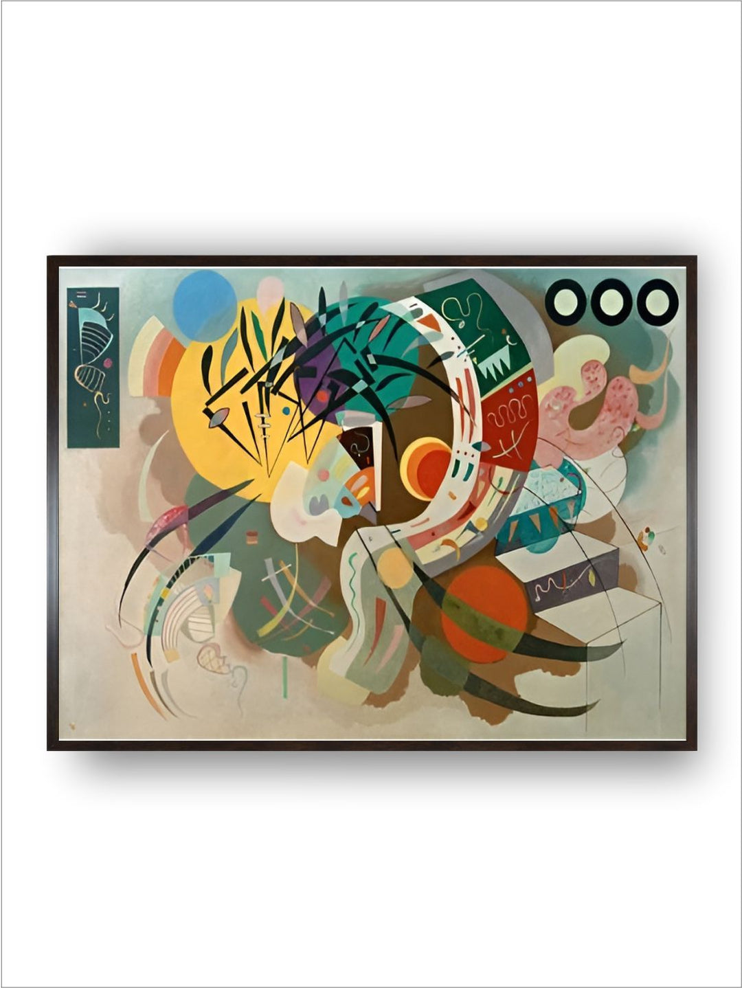 dominant Curve, 1936 by Wassily Kandinsky