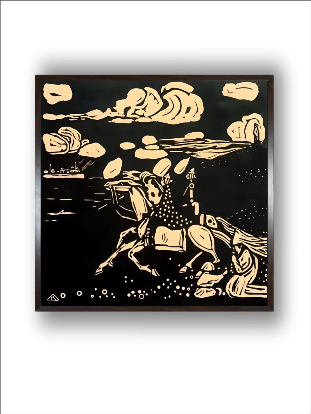 The Knights, 1907 by Wassily Kandinsky